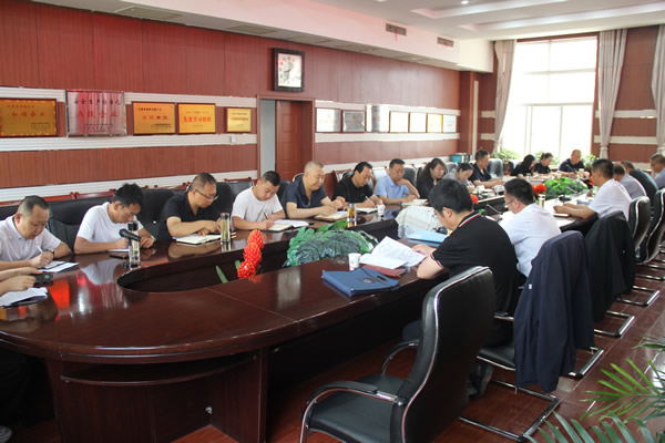 隴運集團公司召開黨委理論學習中心組集中學習暨黨委（擴大）會議